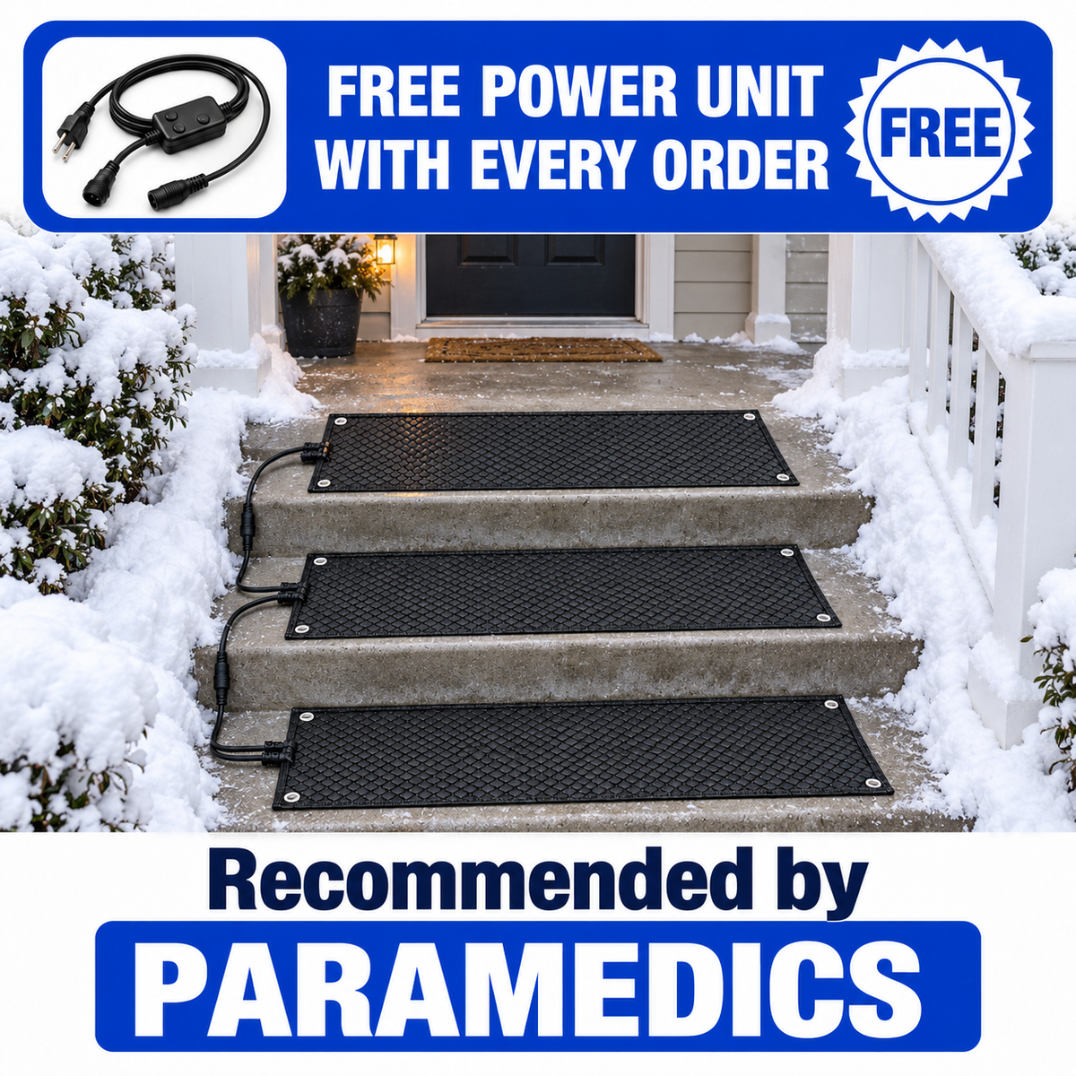 StepSafe Snow Heating Mats