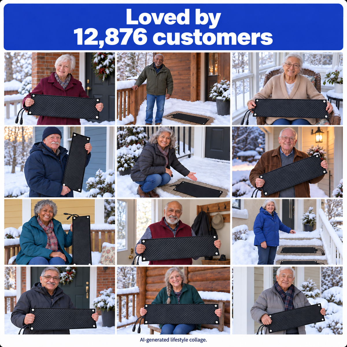 StepSafe Snow Heating Mats
