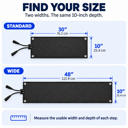 StepSafe Snow Heating Mats