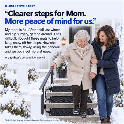 StepSafe Snow Heating Mats