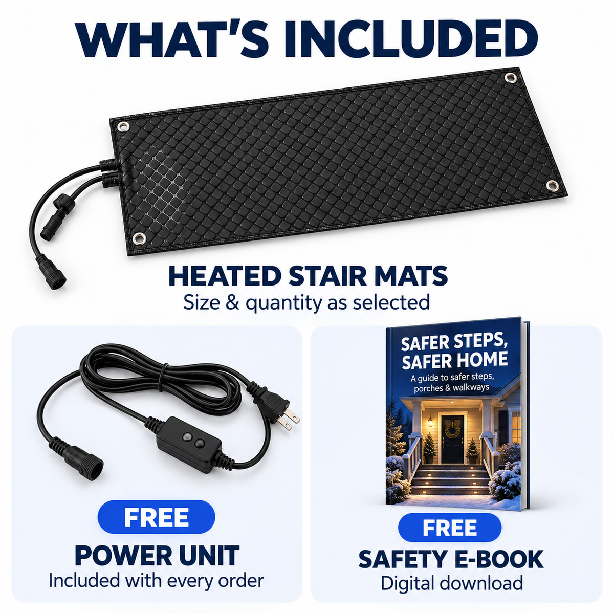 StepSafe Snow Heating Mats